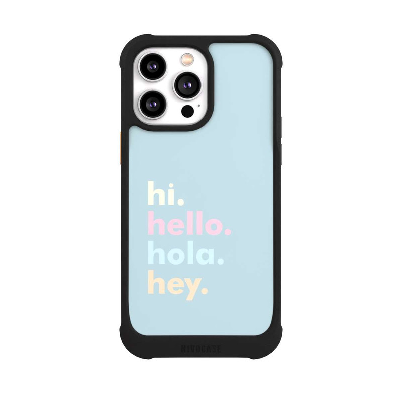 iPhone 14 Pro Max NIVOmax Hallo Hello