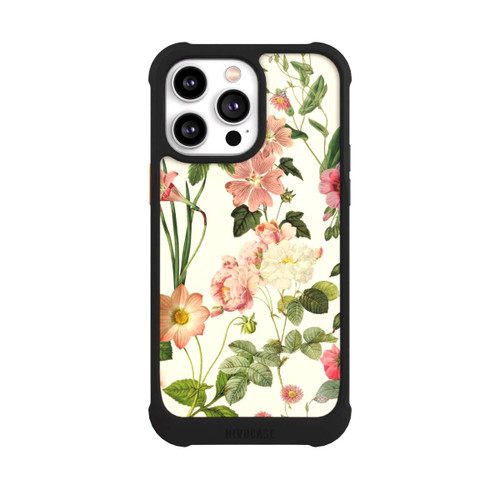 Apple iPhone 14 Pro Max NIVOmax Fleurs sauvages sur jaune clair