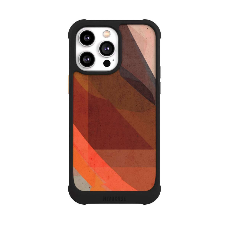 iPhone 14 Pro Max NIVOmax Vague rouge rouille