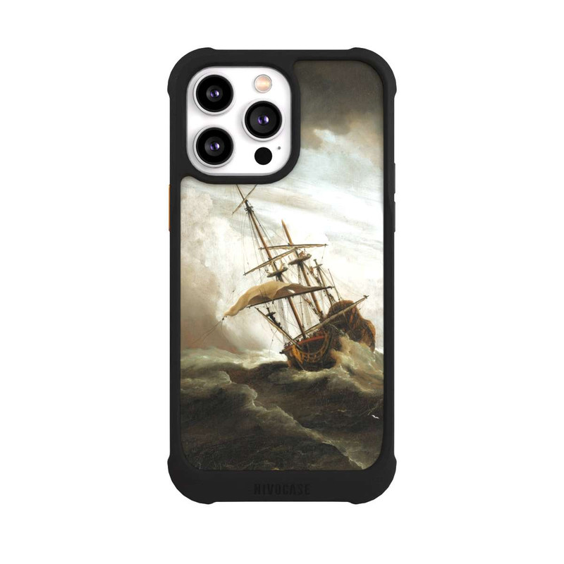 iPhone 14 Pro Max NIVOmax A Ship on the High Seas Caught by a Squall
