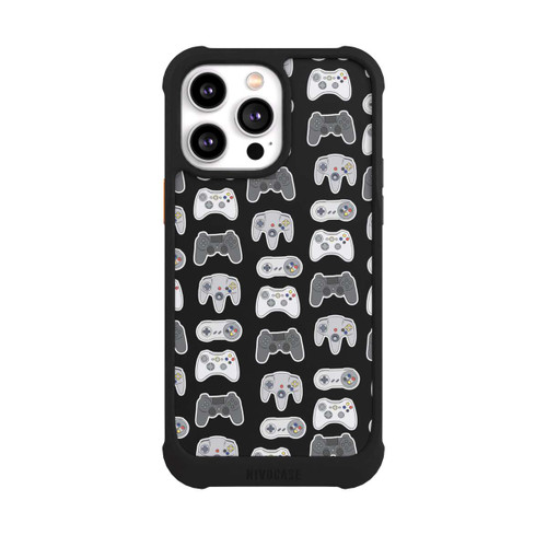 Apple iPhone 14 Pro Max NIVOmax Controller Pattern Black Background