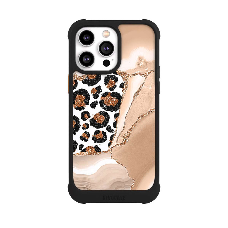 iPhone 14 Pro Max NIVOmax  Muster und Texturen Hellgold