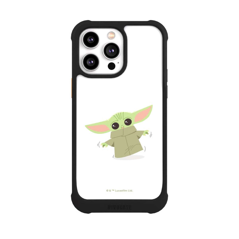 iPhone 14 Pro Max NIVOmax Baby Yoda läuft