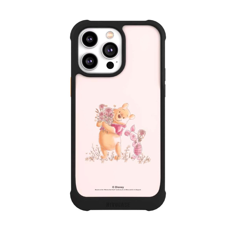 iPhone 14 Pro Max NIVOmax Winnie the Pooh and Piglet Flowers