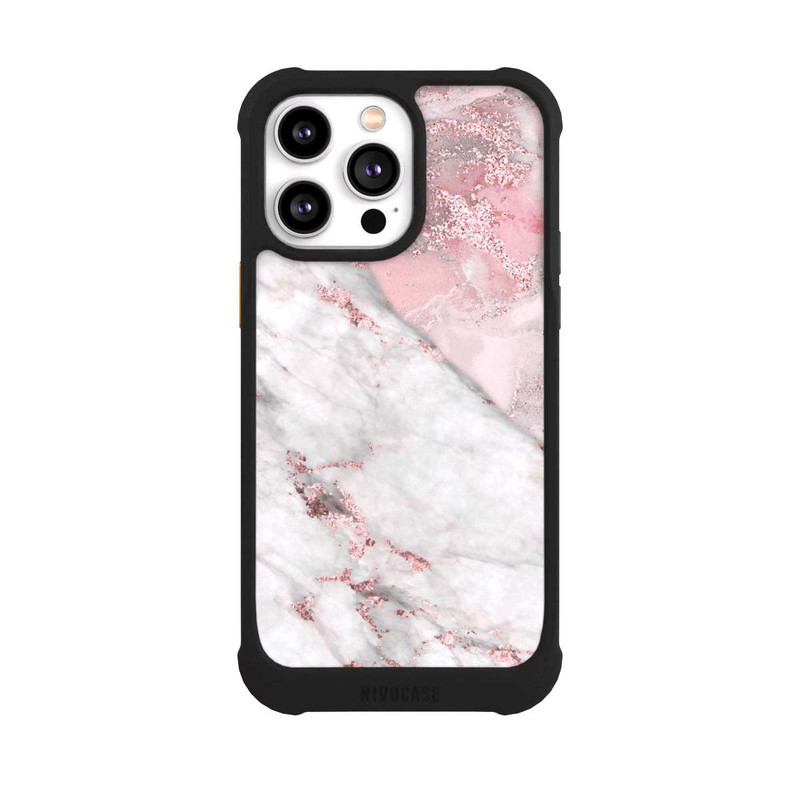 iPhone 14 Pro Max NIVOmax Rosa Marmor 3