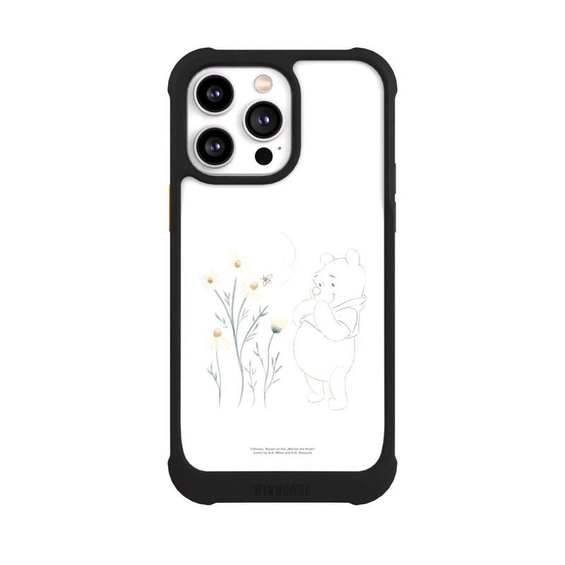 iPhone 14 Pro Max NIVOmax Winnie Puuh sieht sich Gänseblümchen an