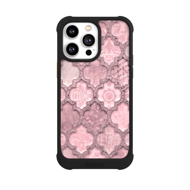 iPhone 14 Pro Max NIVOmax Marokko Fliesen rosa