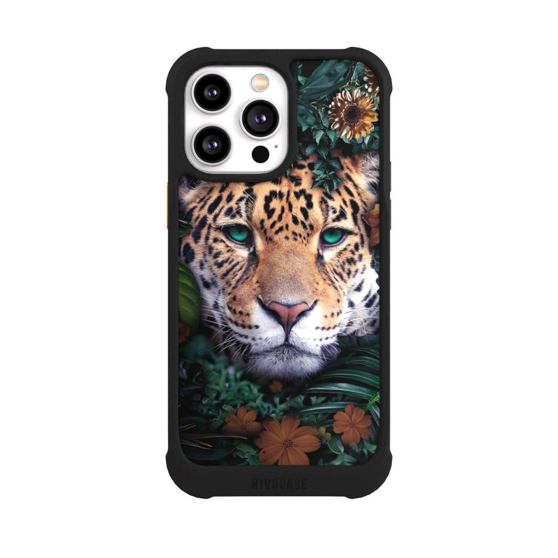 iPhone 14 Pro Max NIVOmax Jaguar in the jungle green