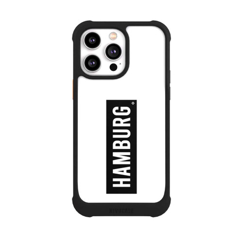 Apple iPhone 14 Pro Max NIVOmax HSV Hamburg Schwarz Weiss