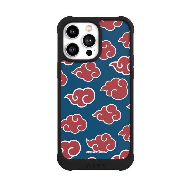 iPhone 14 Pro Max NIVOmax Akatsuki Pattern Blue
