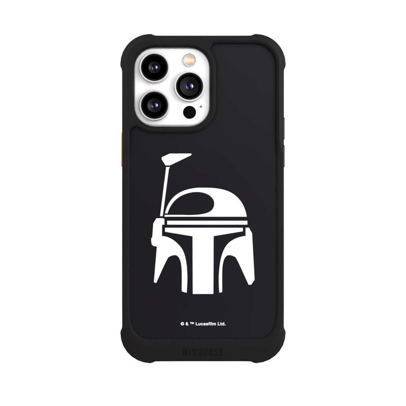 iPhone 14 Pro Max NIVOmax Boba Fett Helmet Black
