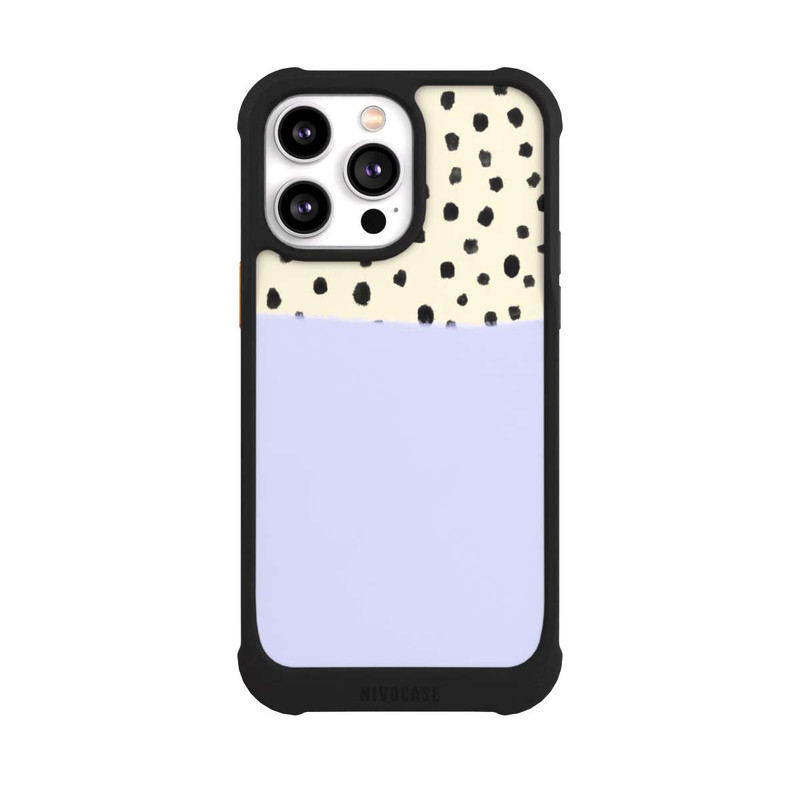 iPhone 14 Pro Max NIVOmax Tupfen Boho Pastell