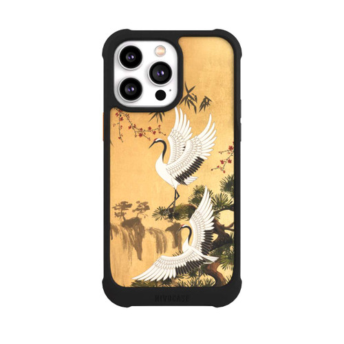 Apple iPhone 14 Pro Max NIVOmax Kraniche Gold Japan 2