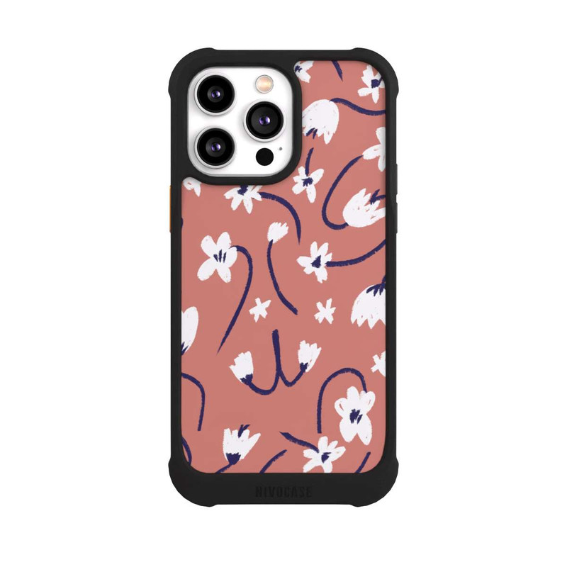 iPhone 14 Pro Max NIVOmax Motif Petites Fleurs