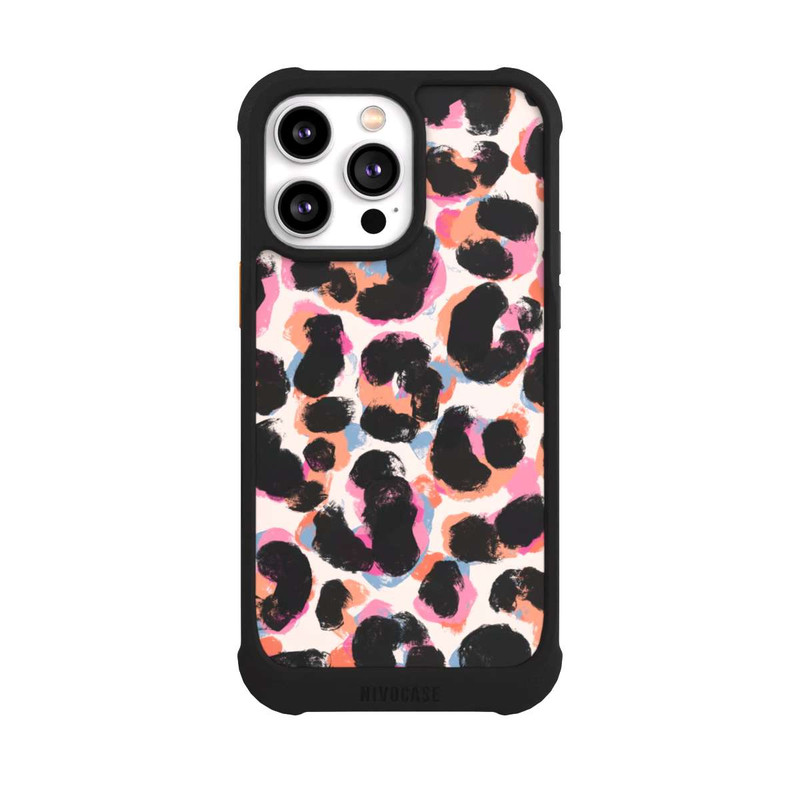 iPhone 14 Pro Max NIVOmax Lion Pattern Colorée