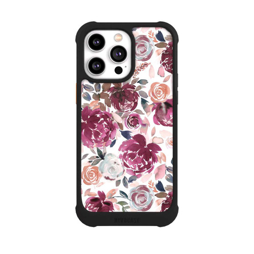 Apple iPhone 14 Pro Max NIVOmax Pivoines et roses d'automne Rose