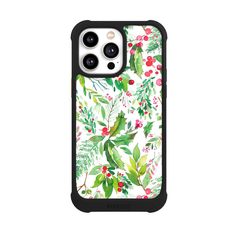 iPhone 14 Pro Max NIVOmax Christmas Holly Holiday Nature