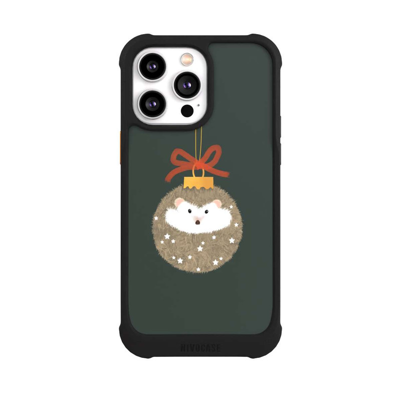 iPhone 14 Pro Max NIVOmax weihnachtlicher Igel