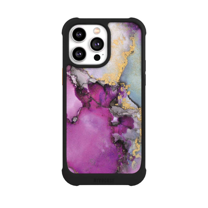 iPhone 14 Pro Max NIVOmax Alcohol Ink Art Pink