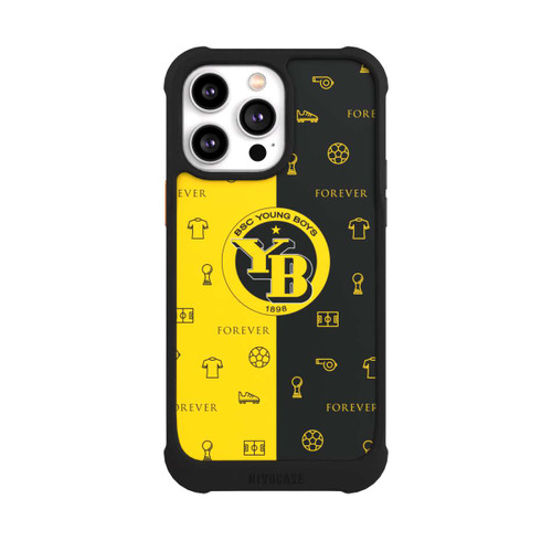 Apple iPhone 14 Pro Max NIVOmax BSC YB Gelb Schwarz Muster