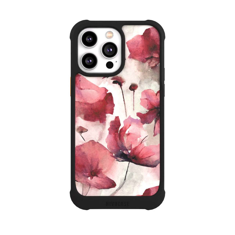 iPhone 14 Pro Max NIVOmax Wild Poppies Seamless