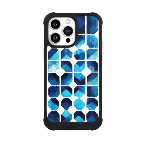 Apple iPhone 14 Pro Max NIVOmax Motif bleu