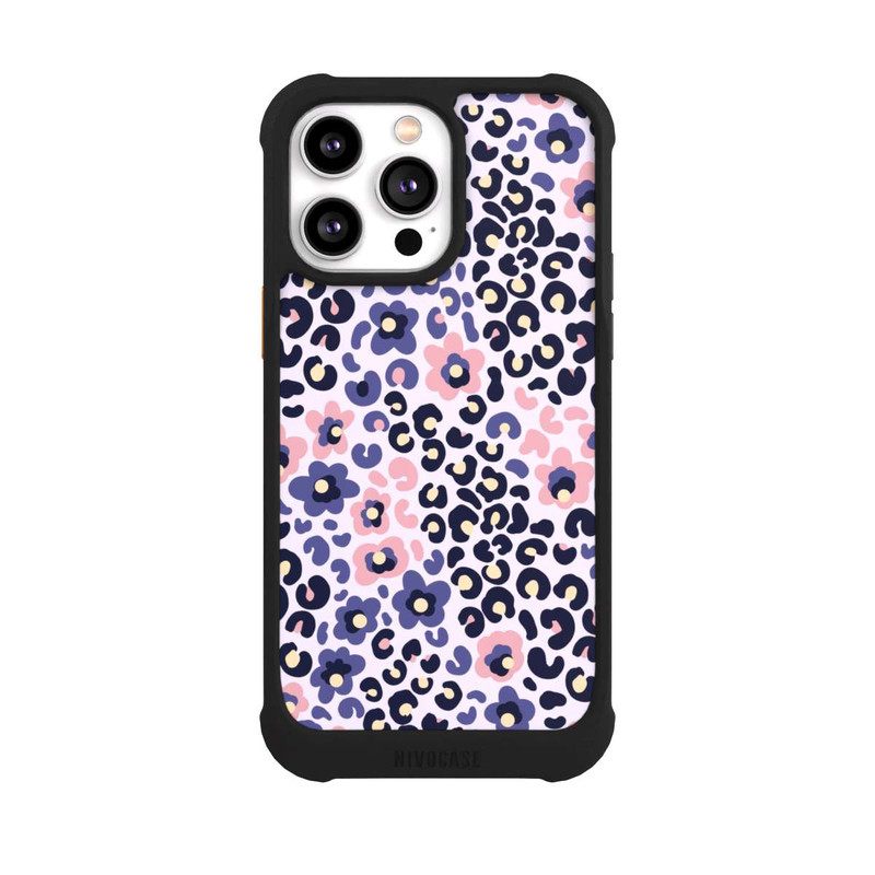 iPhone 14 Pro Max NIVOmax Animal Skin with Flowers 1