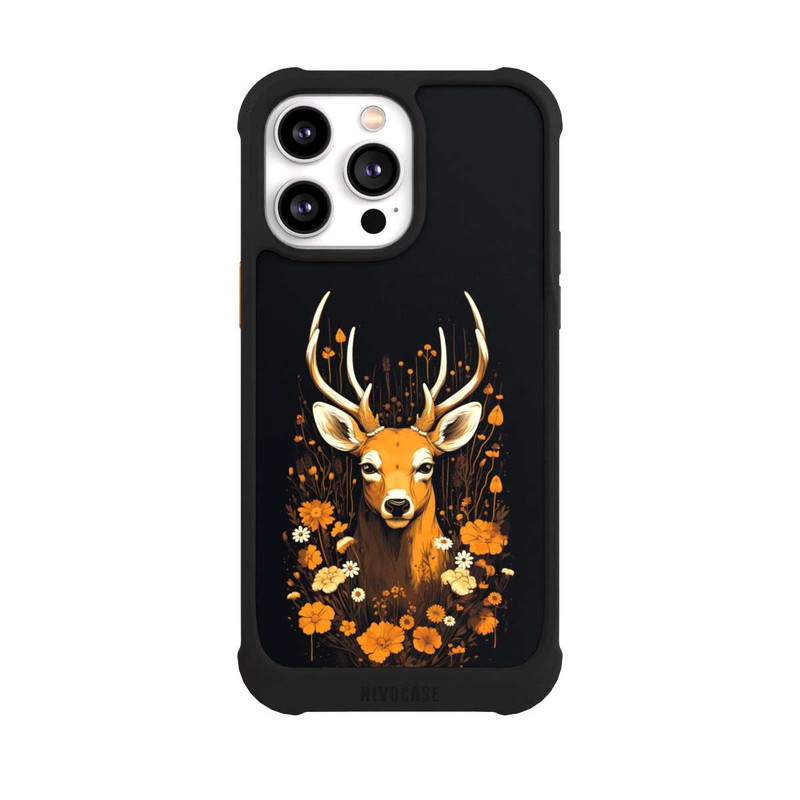 iPhone 14 Pro Max NIVOmax Deer Flowers Big