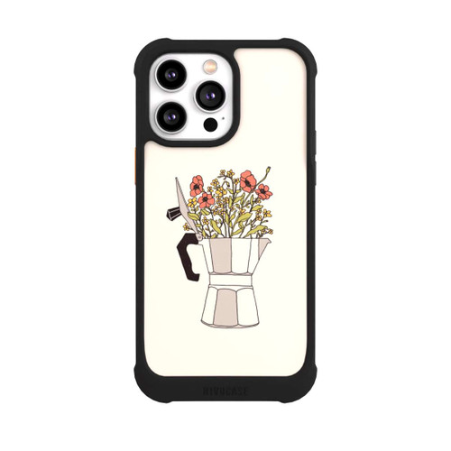 Apple iPhone 14 Pro Max NIVOmax Moka Blumen