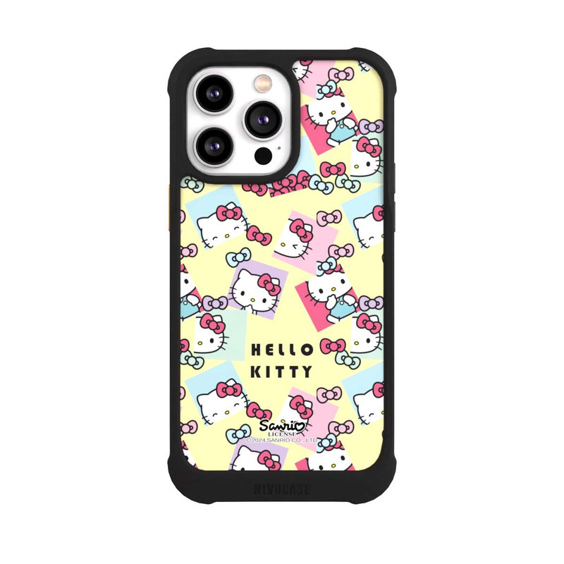 iPhone 14 Pro Max NIVOmax Hello Kitty Pastellmuster
