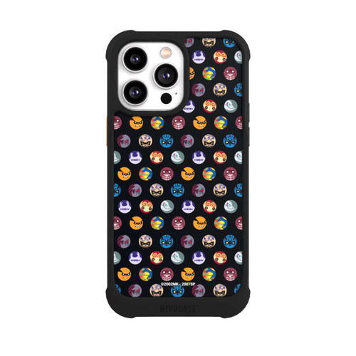 Apple iPhone 14 Pro Max NIVOmax Bijuu Muster Schwarz