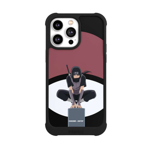 Apple iPhone 14 Pro Max NIVOmax Itachi Uchiha Symbol schwarz