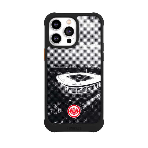 Apple iPhone 14 Pro Max NIVOmax SGE Stadion Schwarz Weiß