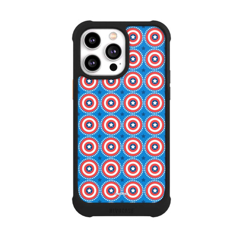 Apple iPhone 14 Pro Max NIVOmax Captain American Shield Pattern