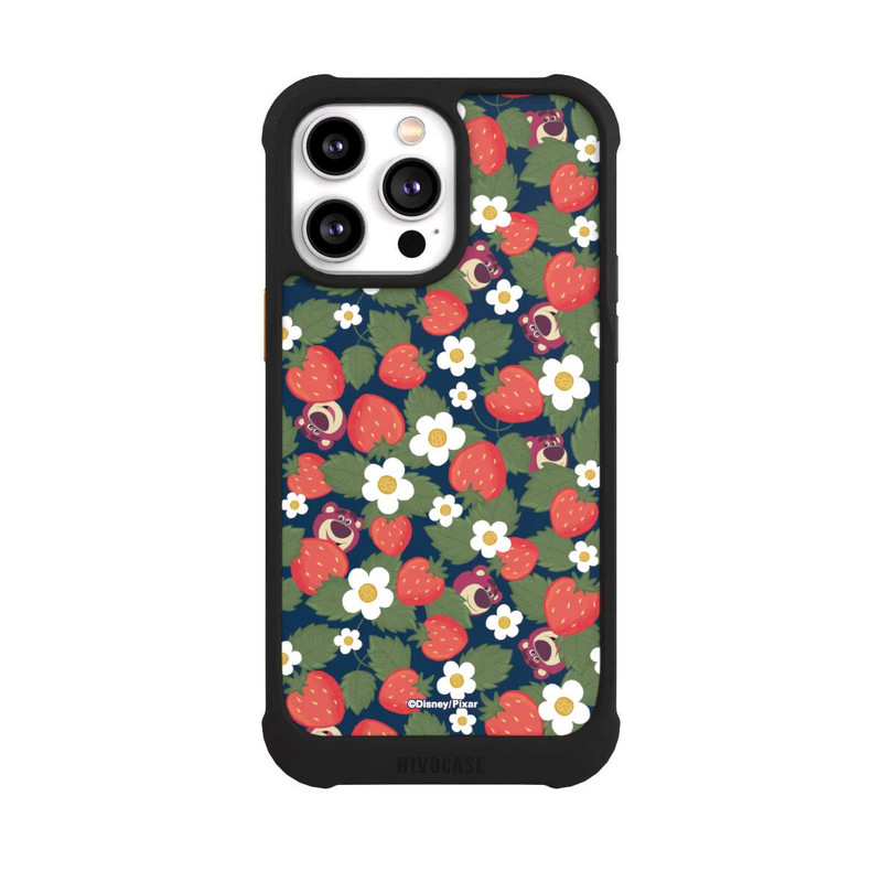 iPhone 14 Pro Max NIVOmax Lotso Toy Story Strawberry Flower Pattern