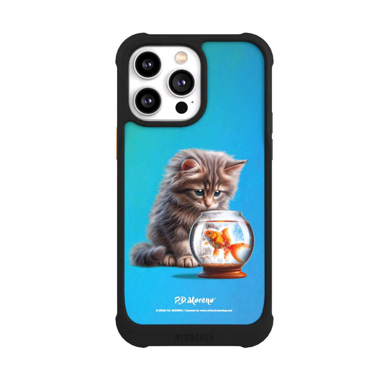 iPhone 14 Pro Max NIVOmax Cat And Gold Fish