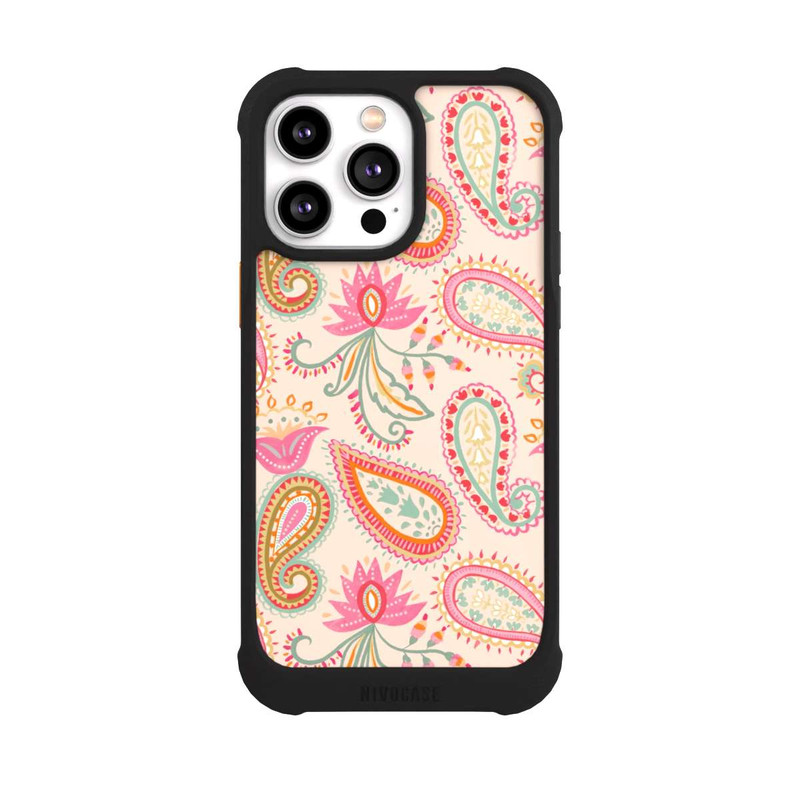 iPhone 14 Pro Max NIVOmax Colorful Paisley Charm