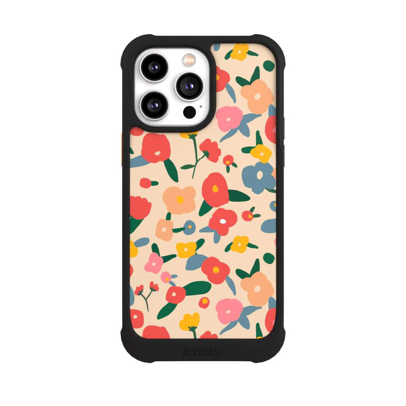 iPhone 14 Pro Max NIVOmax Retro Bold Scandi Flowers