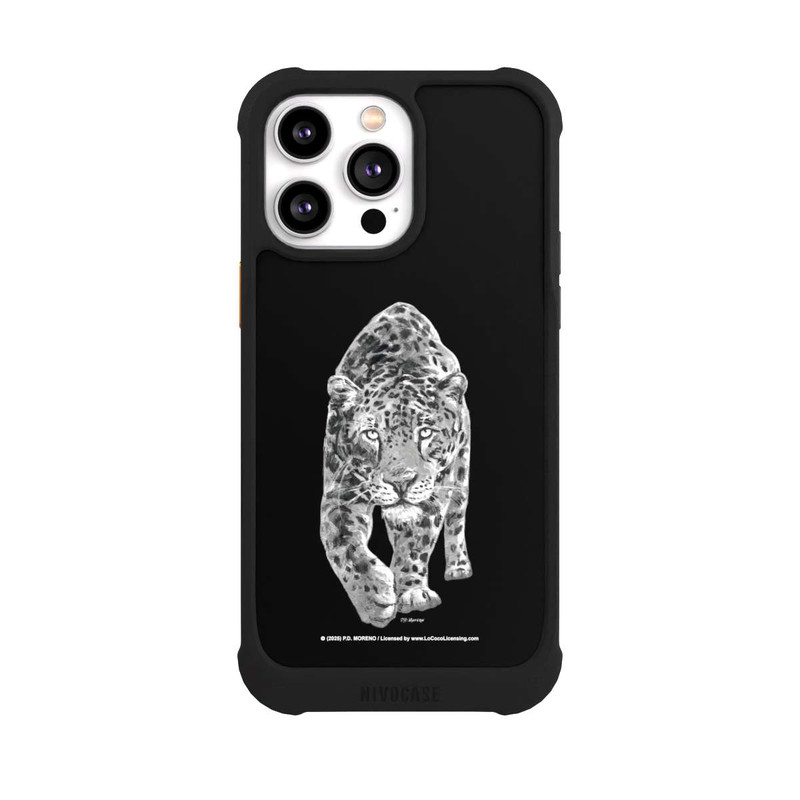 iPhone 14 Pro Max NIVOmax Leopard Schwarz
