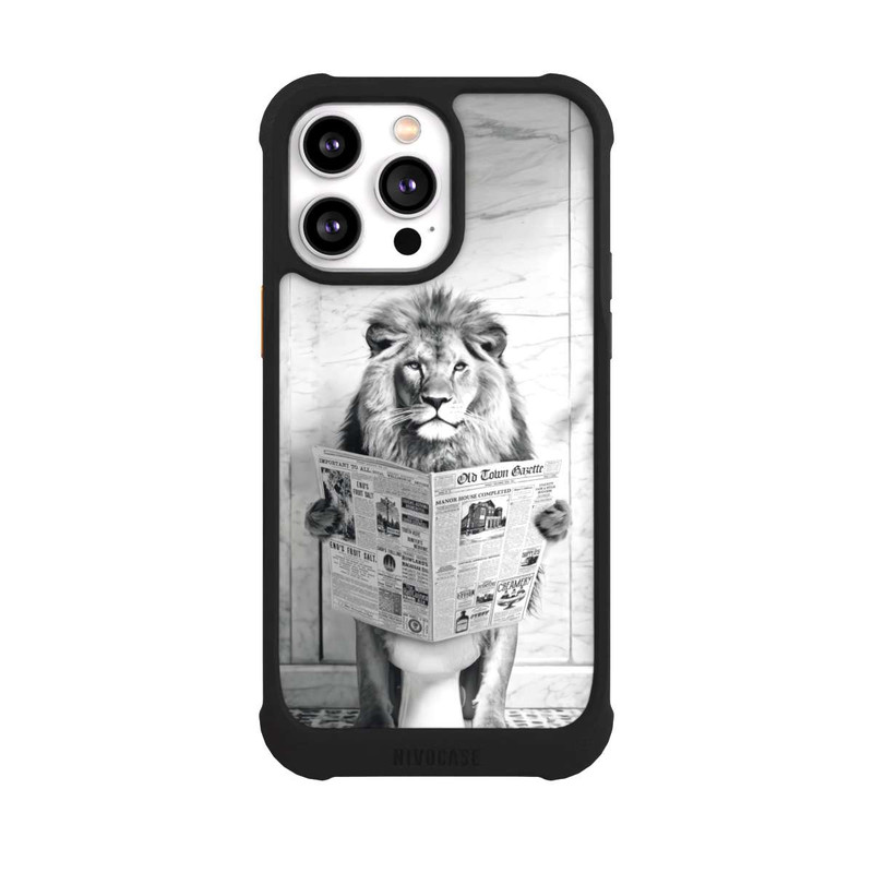 iPhone 14 Pro Max NIVOmax Lion Toilet