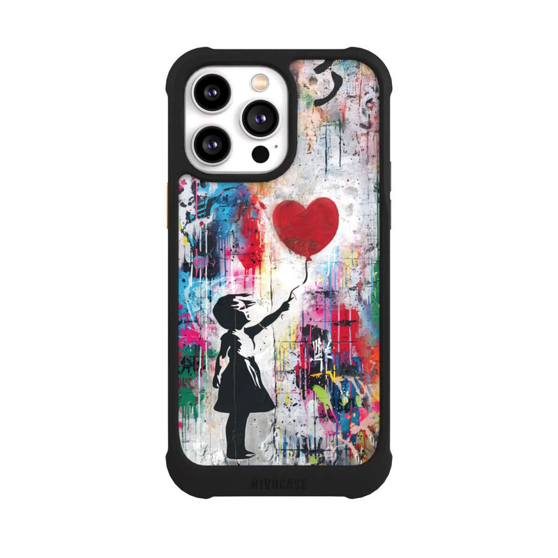 iPhone 14 Pro Max NIVOmax Balloon Girl Colorful