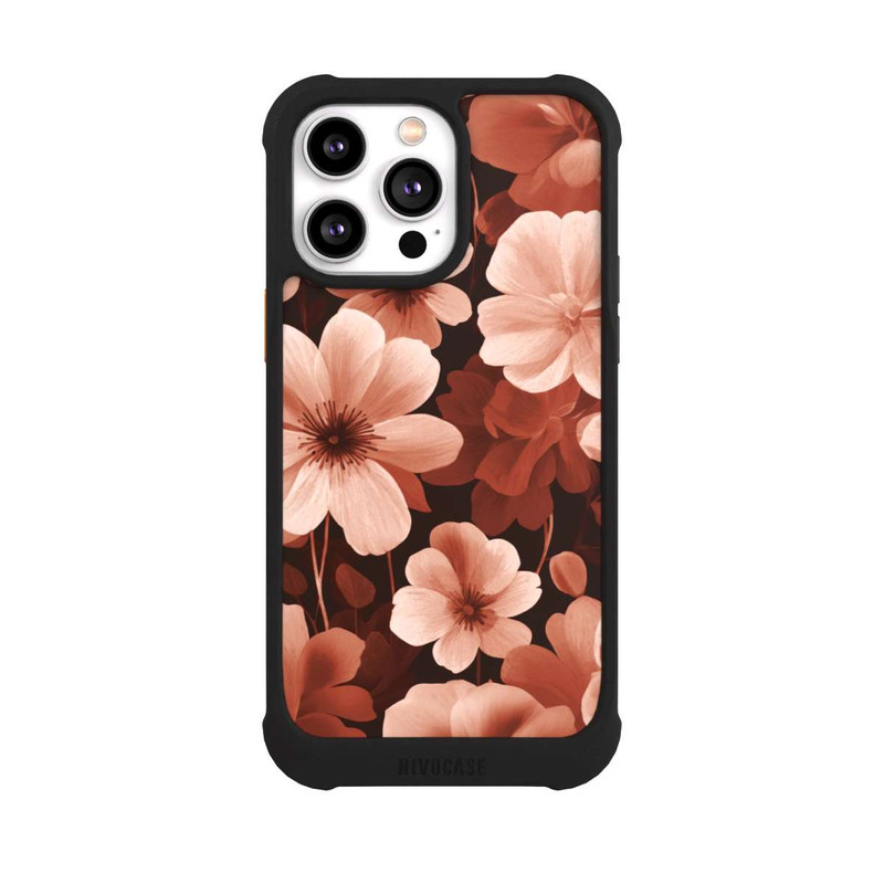 iPhone 14 Pro Max NIVOmax Rote Negativblumen mit KI