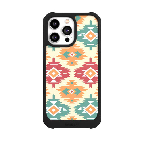 Apple iPhone 14 Pro Max NIVOmax Modern Tribal Boho Aztec Geometric Design 1