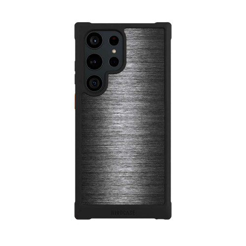 Samsung Galaxy S23 Ultra NIVOmax Metal Look - Anthrazit