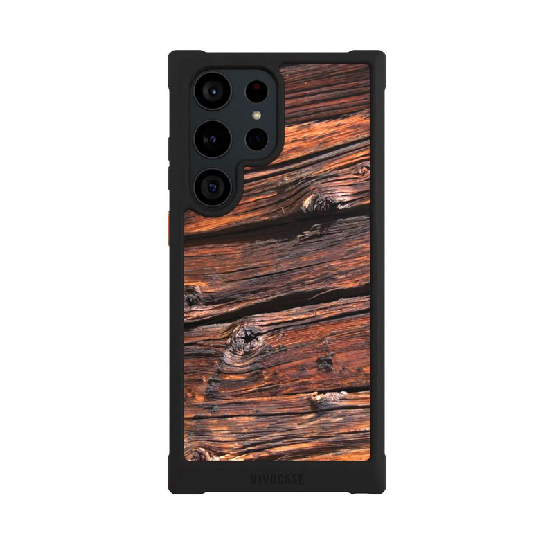 Galaxy S23 Ultra NIVOmax Verwitterte Holzplanken
