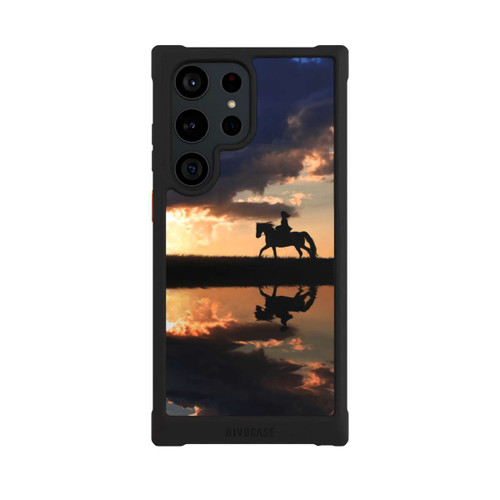 Samsung Galaxy S23 Ultra NIVOmax Ausritt im Sonnenuntergang
