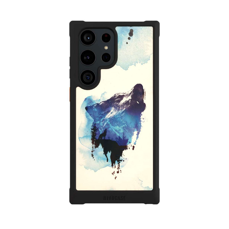 Galaxy S23 Ultra NIVOmax Alone as a Wolf
