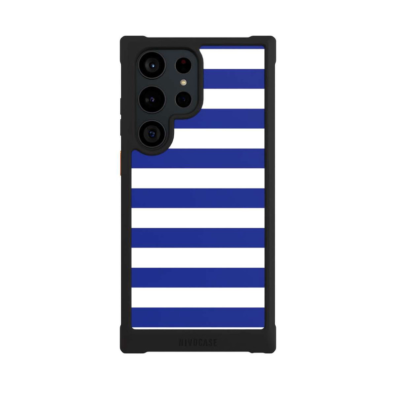 Galaxy S23 Ultra NIVOmax Sailorstripes Blau