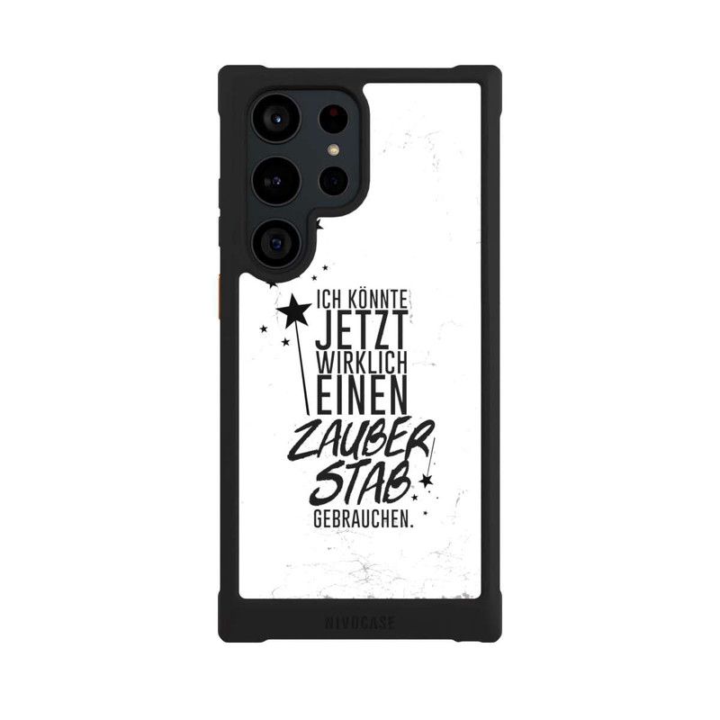 Galaxy S23 Ultra NIVOmax Zauberstab Spruch