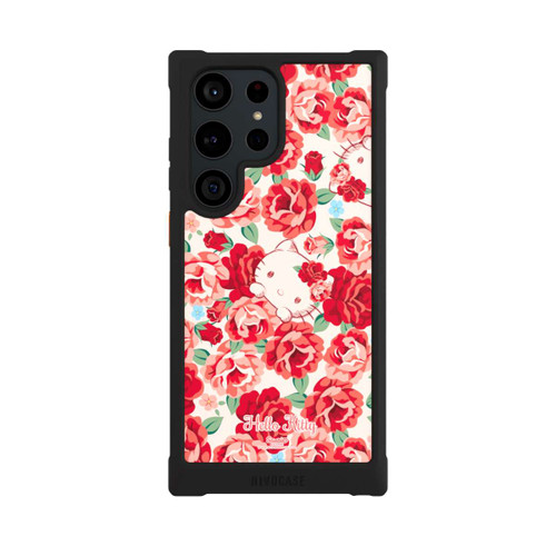 Samsung Galaxy S23 Ultra NIVOmax Hallo Kitty - Magnolie Rot
